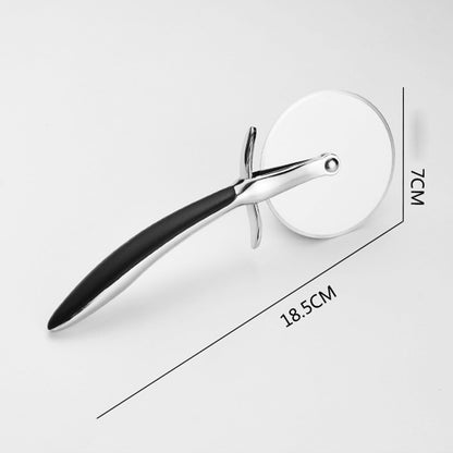 Stainless Steel Pizza Cutter Wheel with Guard Handle by HitMyNeed