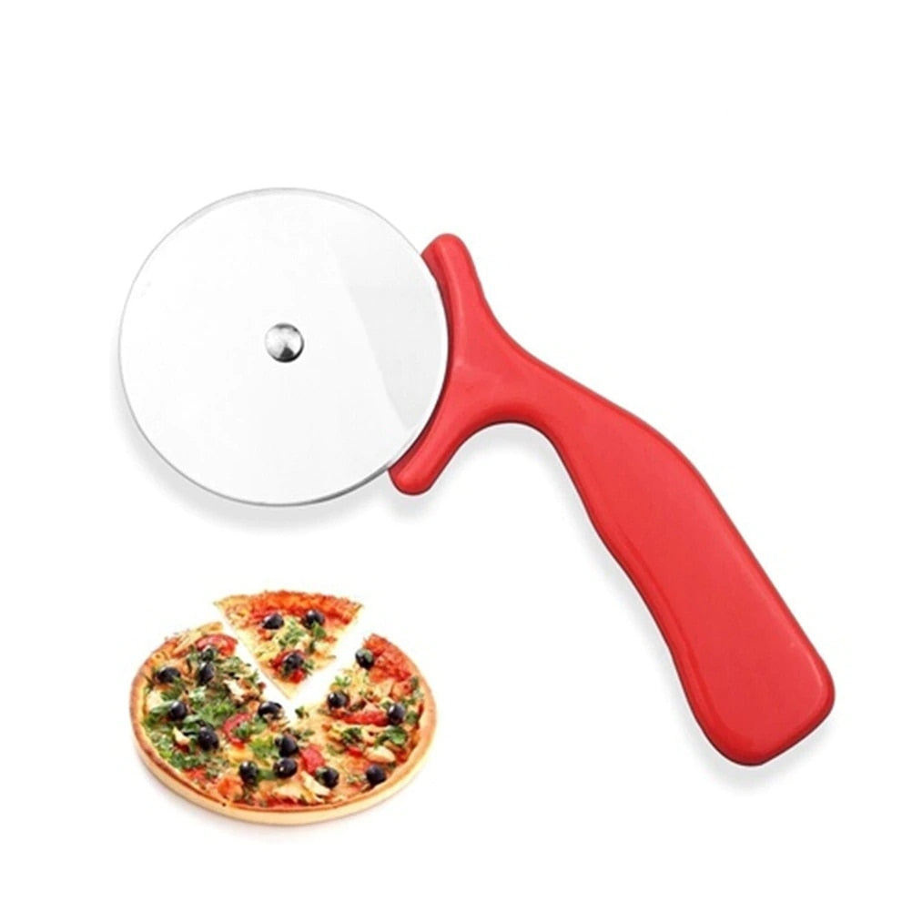 Stainless Steel Pizza Roller Cutter Knife 17cm by HitMyNeed