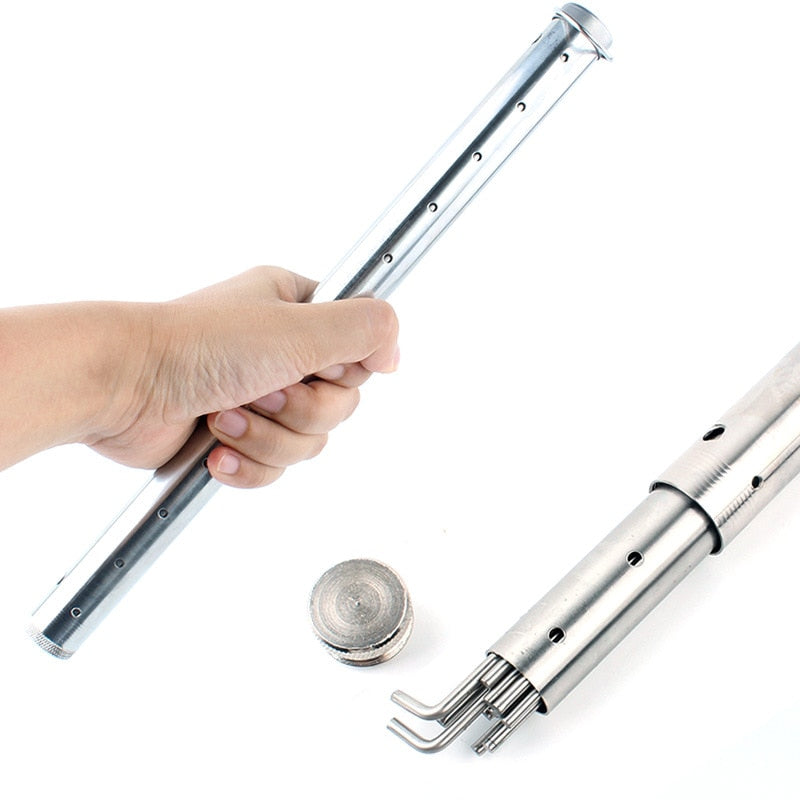 Stainless Steel Portable BBQ Grill by HitMyNeed