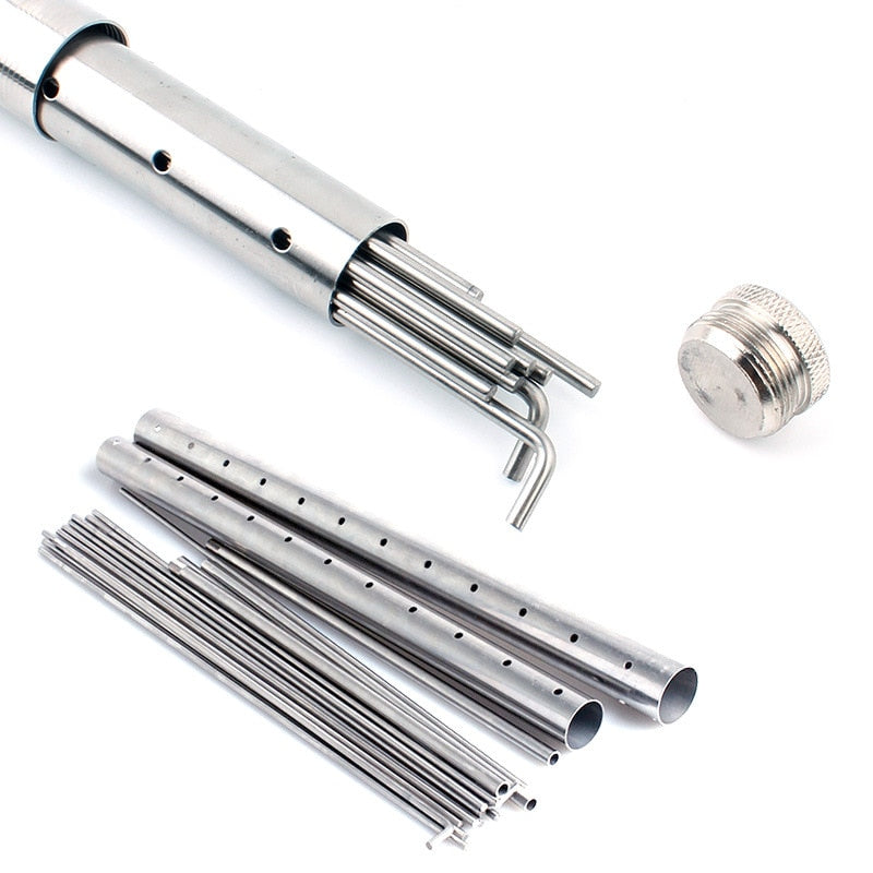 Stainless Steel Portable BBQ Grill by HitMyNeed