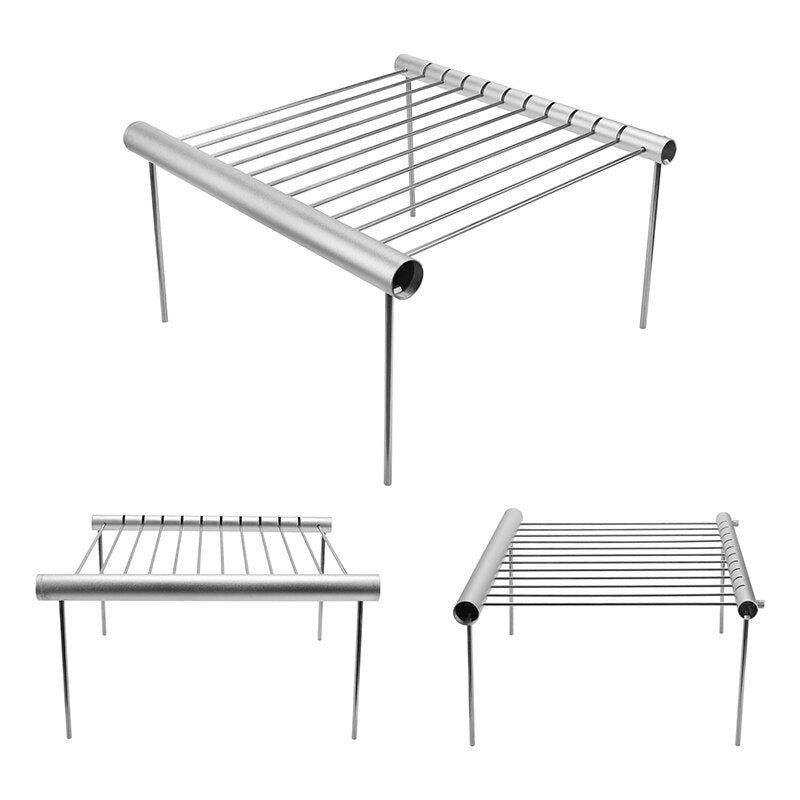 Stainless Steel Portable Camping Grill by HitMyNeed