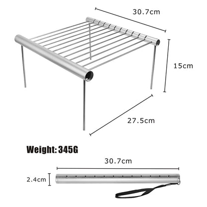 Stainless Steel Portable Camping Grill by HitMyNeed