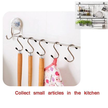 Stainless Steel Pot Hanger Hooks Set of 4 by HitMyNeed