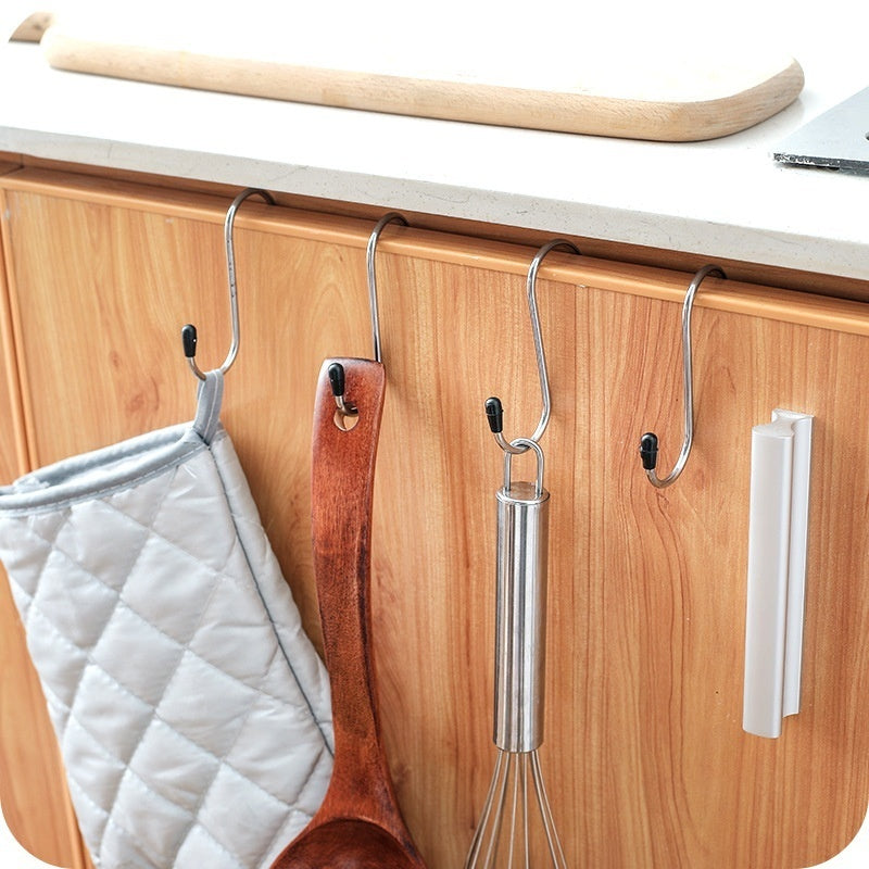 Stainless Steel Pot Hanger Hooks Set of 4 by HitMyNeed