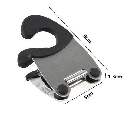 Stainless Steel Pot Side Clip Spoon Holder by HitMyNeed
