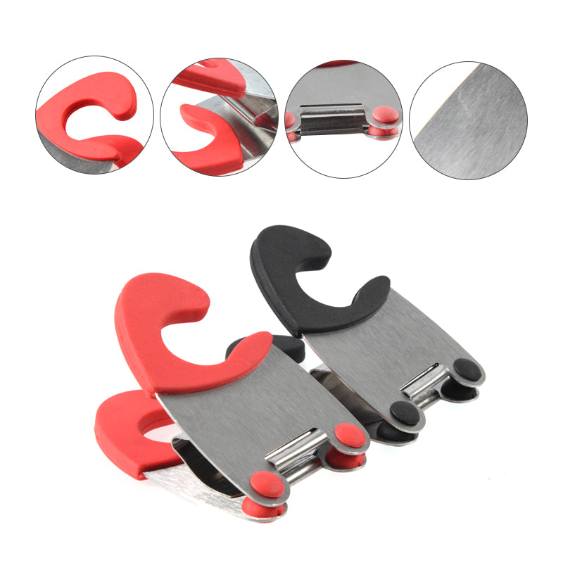 Stainless Steel Pot Side Clip Spoon Holder by HitMyNeed