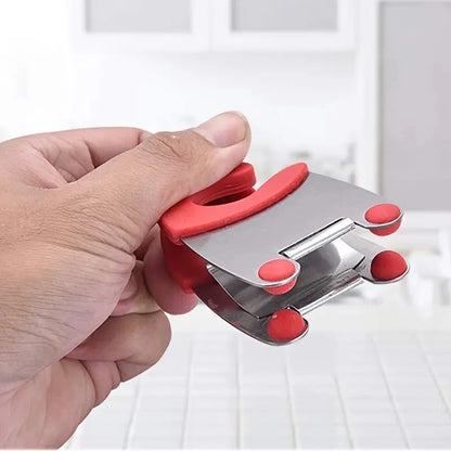 Stainless Steel Pot Spoon Holder with Silicone Clip by HitMyNeed