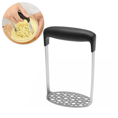 Stainless Steel Potato Masher with Comfort Handle by HitMyNeed