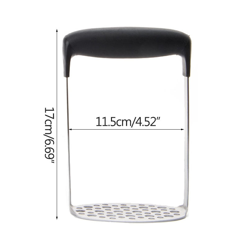 Stainless Steel Potato Masher with Comfort Handle by HitMyNeed