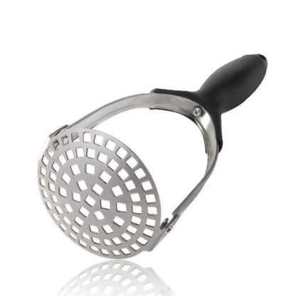 Stainless Steel Potato Masher with Ergonomic Handle by HitMyNeed
