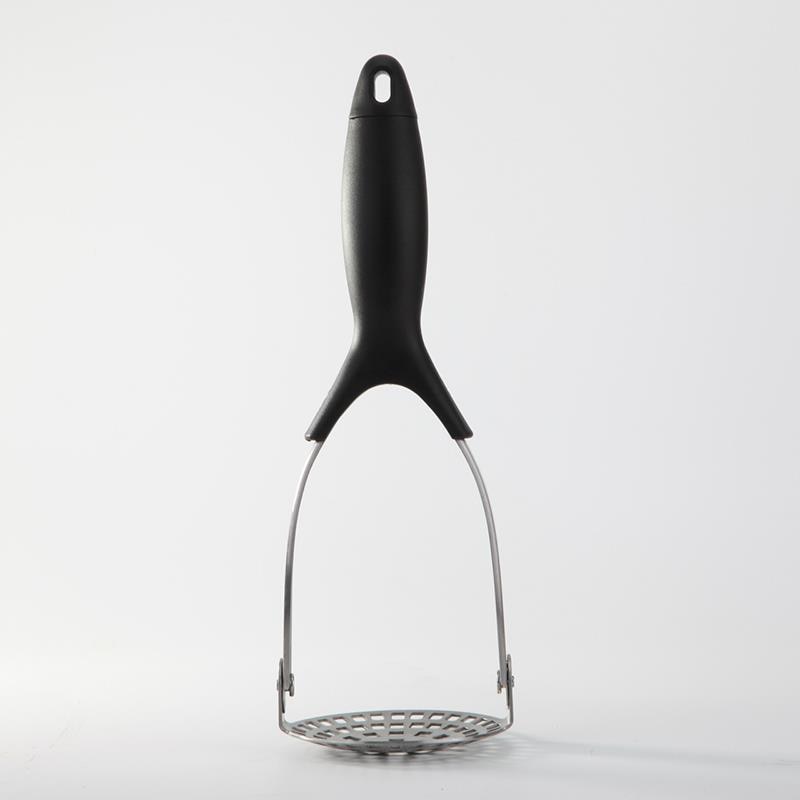 Stainless Steel Potato Masher with Ergonomic Handle by HitMyNeed