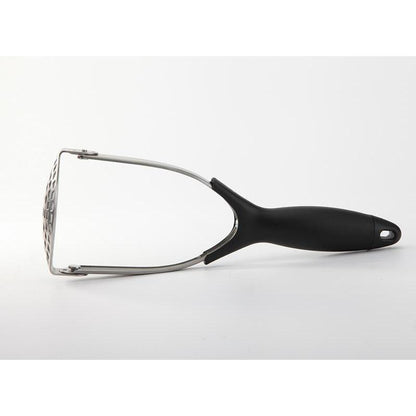 Stainless Steel Potato Masher with Ergonomic Handle by HitMyNeed