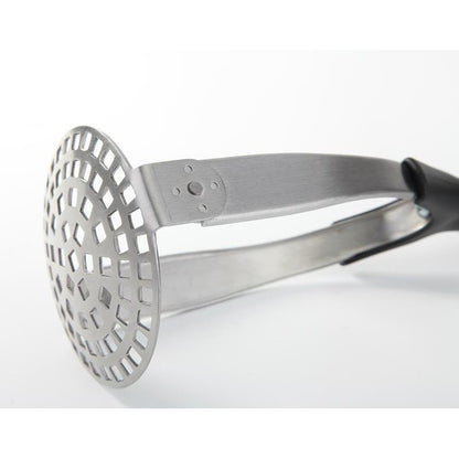 Stainless Steel Potato Masher with Ergonomic Handle by HitMyNeed