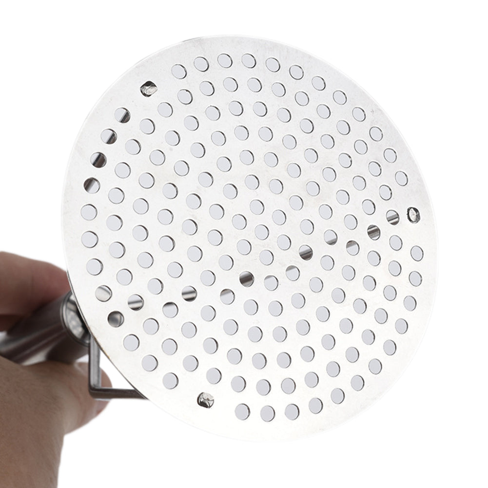 Stainless Steel Potato Masher with Micro-Hole Head by HitMyNeed