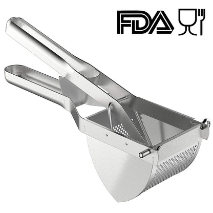 Stainless Steel Potato Ricer and Masher by HitMyNeed