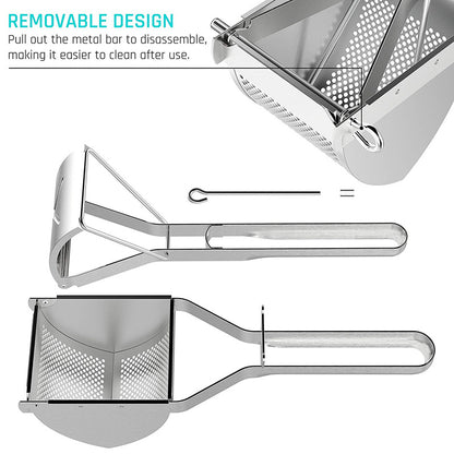 Stainless Steel Potato Ricer and Masher by HitMyNeed