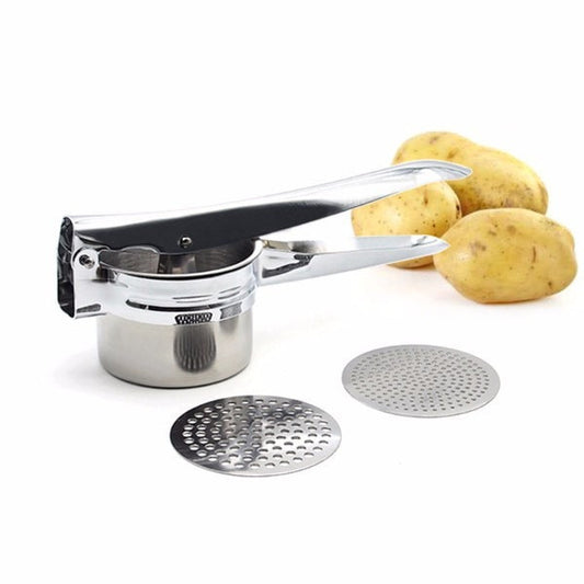 Stainless Steel Potato Ricer and Vegetable Masher by HitMyNeed