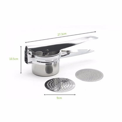 Stainless Steel Potato Ricer and Vegetable Masher by HitMyNeed