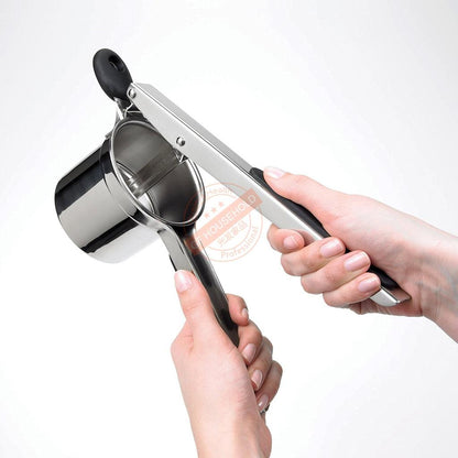 Stainless Steel Potato Ricer with 3 Discs by HitMyNeed