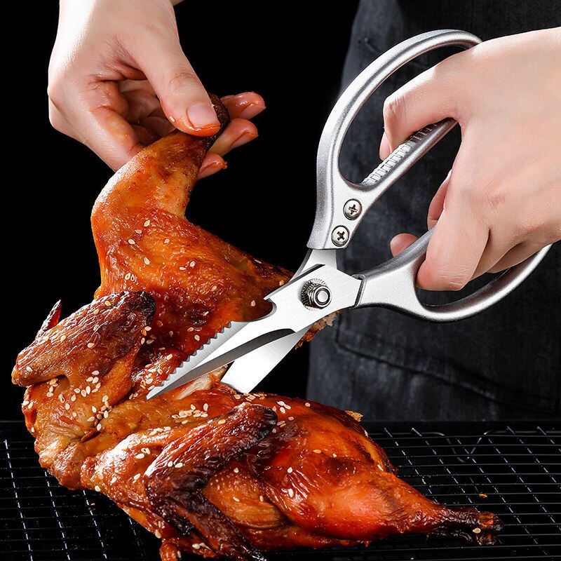 Stainless Steel Poultry and Kitchen Shears by HitMyNeed