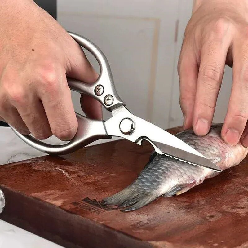 Stainless Steel Poultry and Kitchen Shears by HitMyNeed