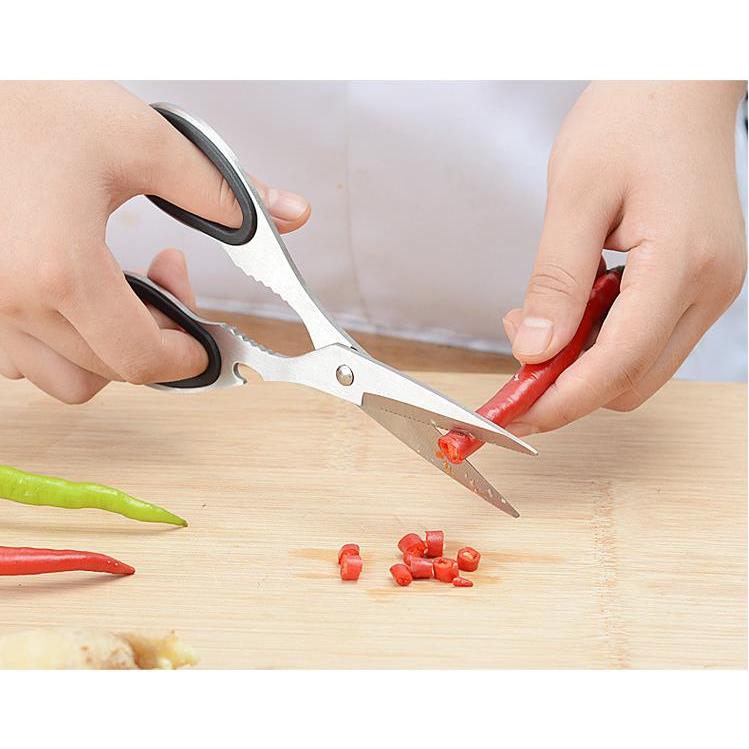 Stainless Steel Poultry Scissors Kitchen Shears by HitMyNeed