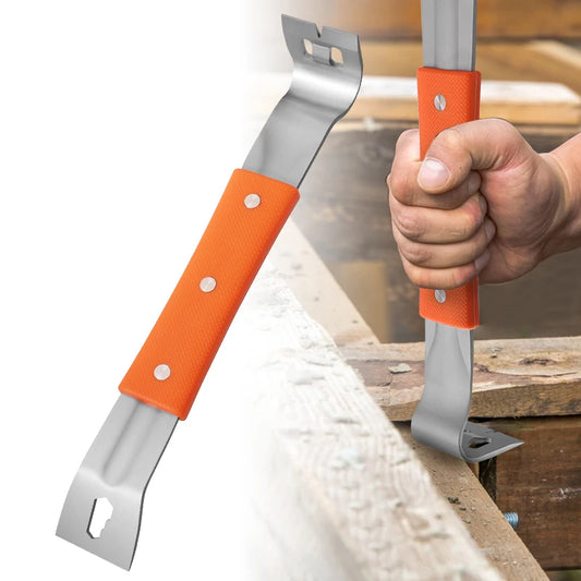 Stainless Steel Pry Bar with Hex Socket & Nail Puller by HitMyNeed