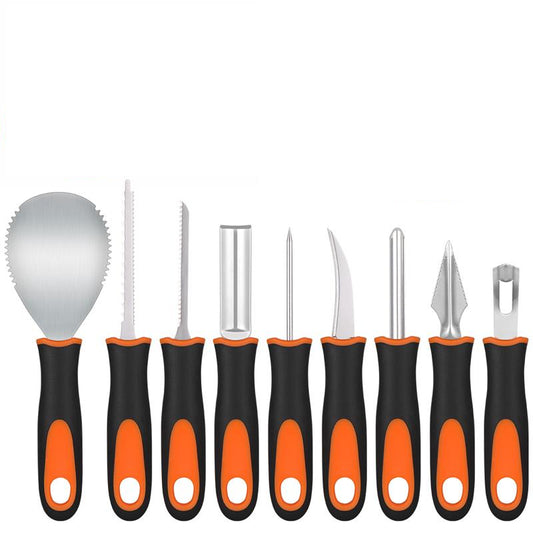 Stainless Steel Pumpkin Carving Set, 9-Piece by HitMyNeed