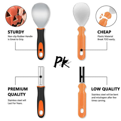 Stainless Steel Pumpkin Carving Set, 9-Piece by HitMyNeed