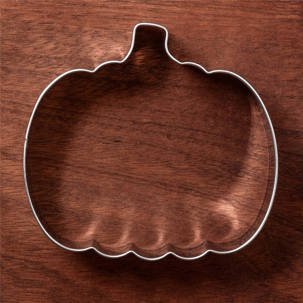 Stainless Steel Pumpkin Cookie Cutter 8.6 x 7.4 cm by HitMyNeed