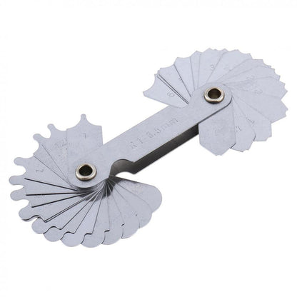 Stainless Steel Radius Gauge Measuring Tool 32-Blade by HitMyNeed