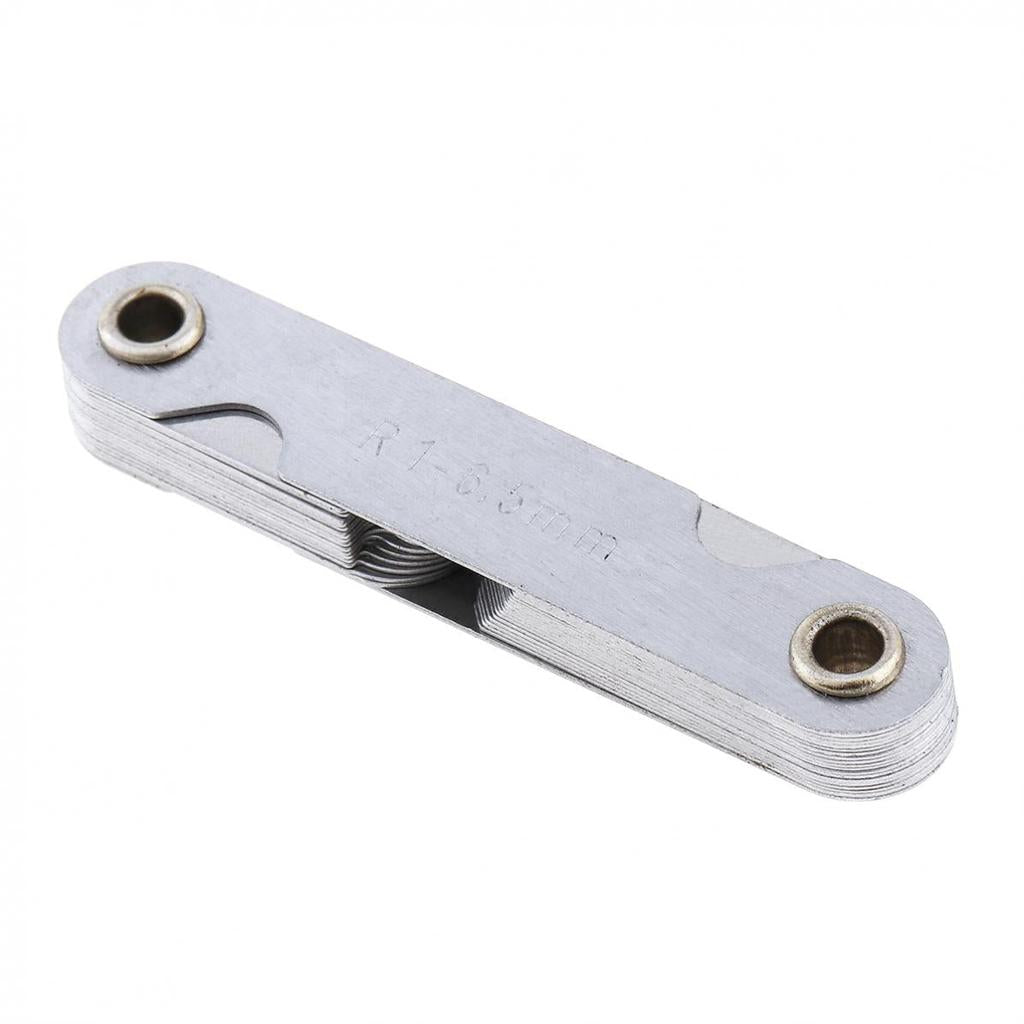 Stainless Steel Radius Gauge Measuring Tool 32-Blade by HitMyNeed