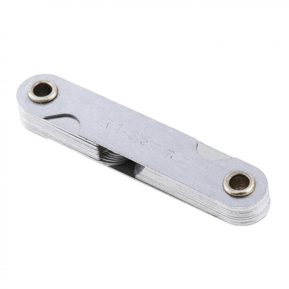 Stainless Steel Radius Gauge Measuring Tool 32-Blade by HitMyNeed