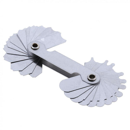 Stainless Steel Radius Gauge Measuring Tool 32-Blade by HitMyNeed