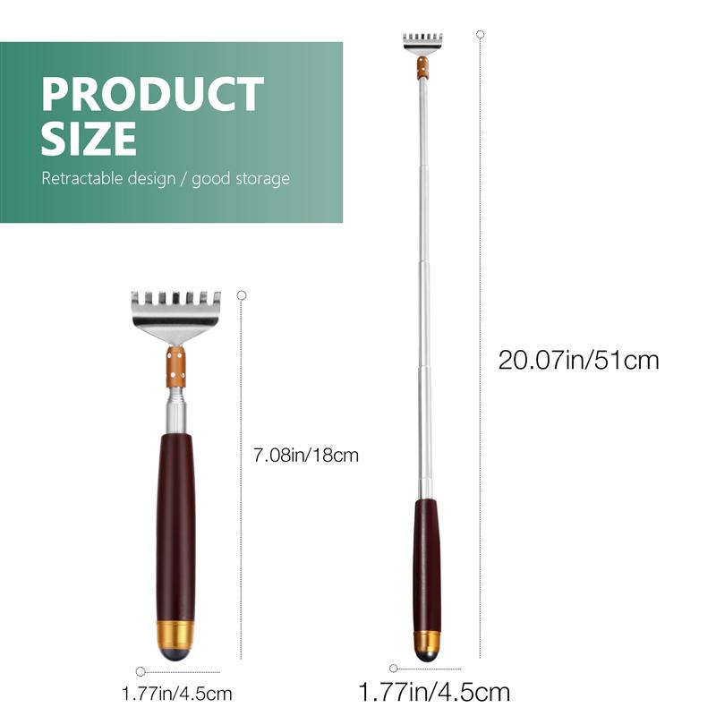 Stainless Steel Retractable Back Scratcher by HitMyNeed