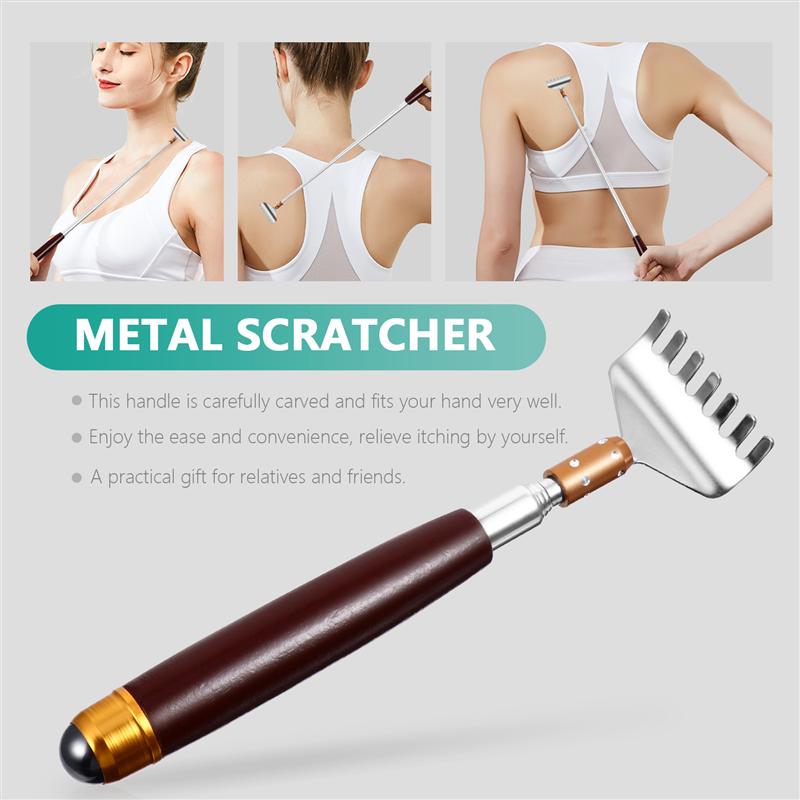 Stainless Steel Retractable Back Scratcher by HitMyNeed