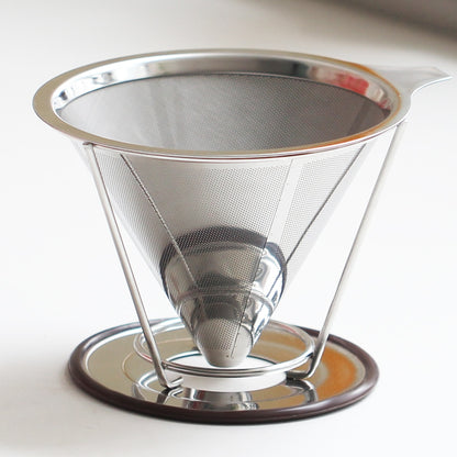 Stainless Steel Reusable Coffee Dripper Filter by HitMyNeed
