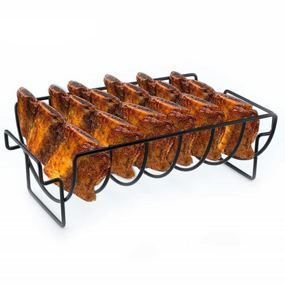 Stainless Steel Reversible BBQ Ribs Rack by HitMyNeed