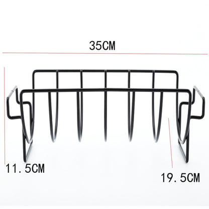 Stainless Steel Reversible BBQ Ribs Rack by HitMyNeed