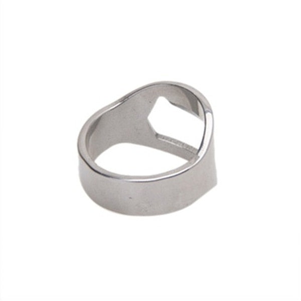 Stainless Steel Ring Bottle Opener Set, 3-Piece by HitMyNeed