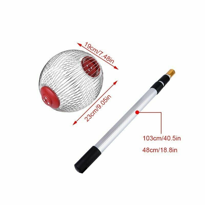 Stainless Steel Rolling Nut Gatherer Tool by HitMyNeed