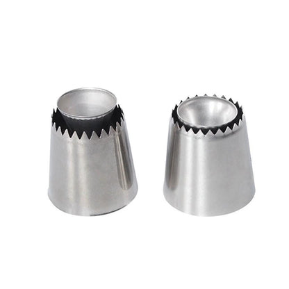 Stainless Steel Romeo Flower Pastry Nozzle Set by HitMyNeed
