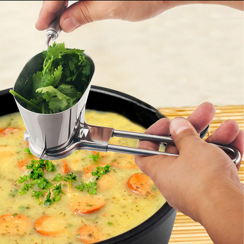 Stainless Steel Rotary Herb and Coriander Cutter by HitMyNeed