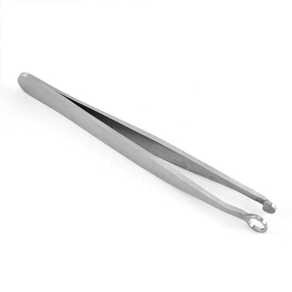 Stainless Steel Round Tip Nose Hair Tweezers by HitMyNeed
