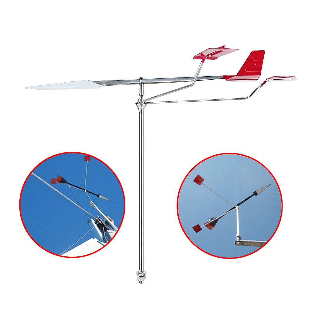 Stainless Steel Sailboat Wind Direction Indicator by HitMyNeed