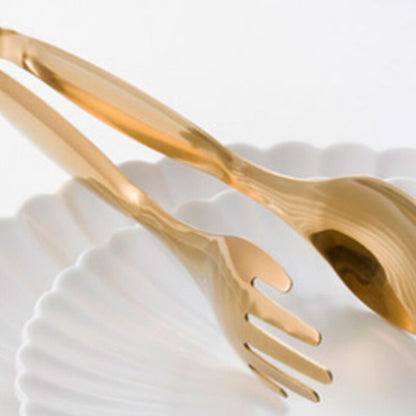 Stainless Steel Salad and Serving Tongs 20cm by HitMyNeed