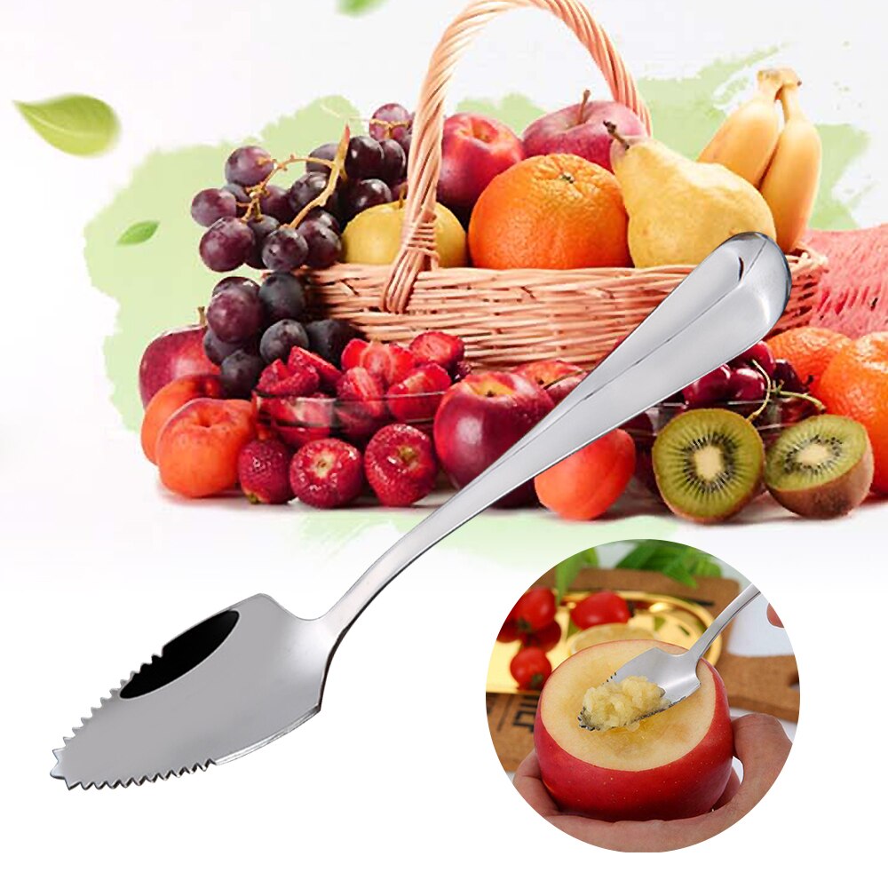 Stainless Steel Sawtooth Serrated Spoon by HitMyNeed