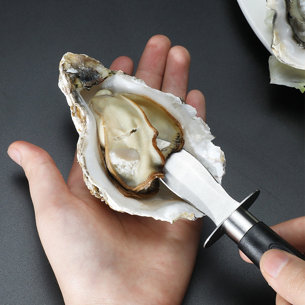 Stainless Steel Scallop and Oyster Knife Opener by HitMyNeed