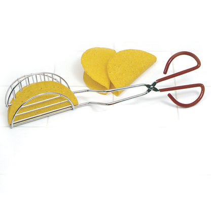 Stainless Steel Scissor-Style Taco Tongs by HitMyNeed
