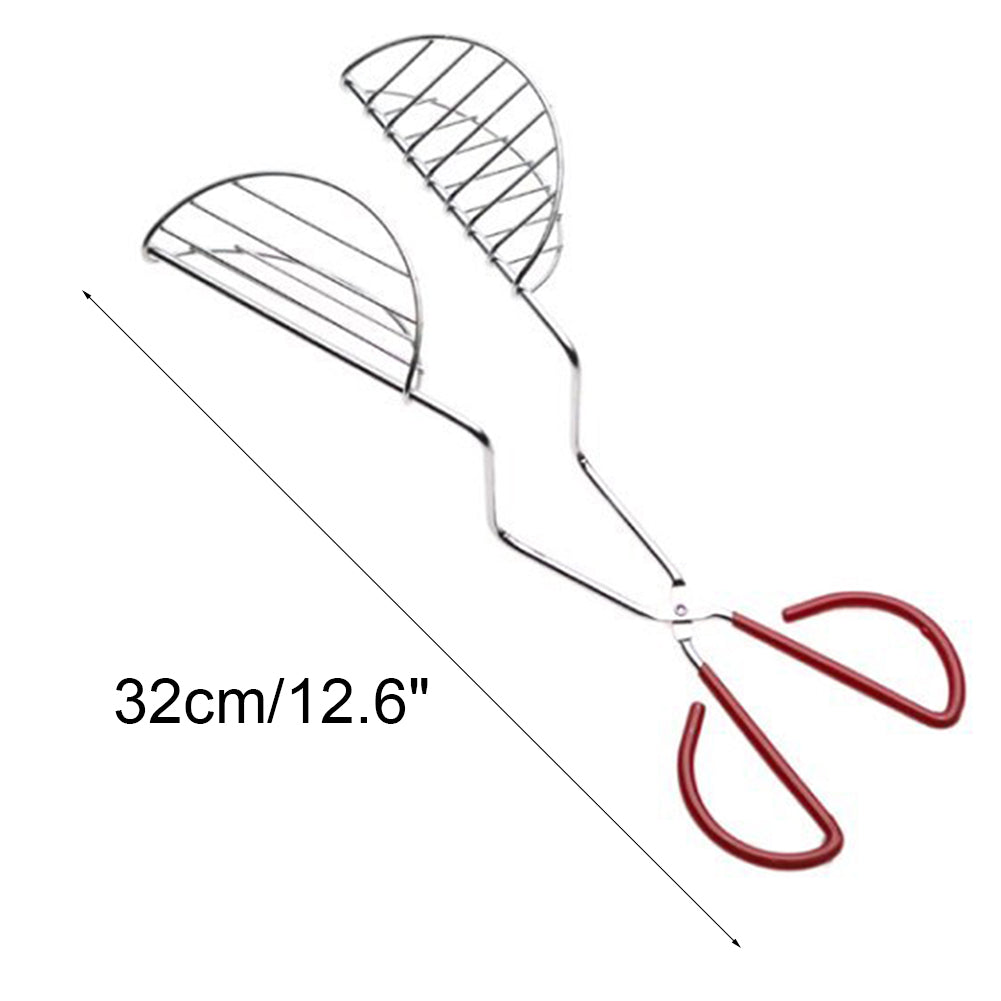 Stainless Steel Scissor-Style Taco Tongs by HitMyNeed